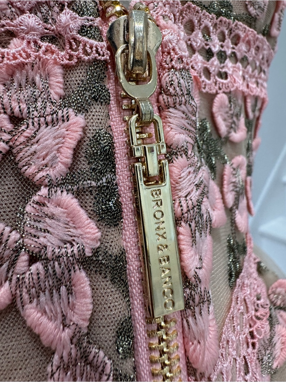 Bronx and Banco Megan Floral Embroidered A-Line Maxi Dress - Picture 11 of 15